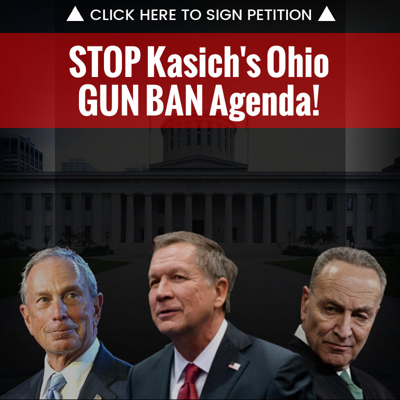 Ohio ALERT Comprehensive Gun Ban Introduced in Ohio with Kasich