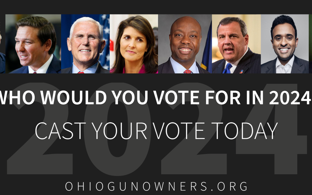 Official 2024 Second Amendment Presidential Preference Poll