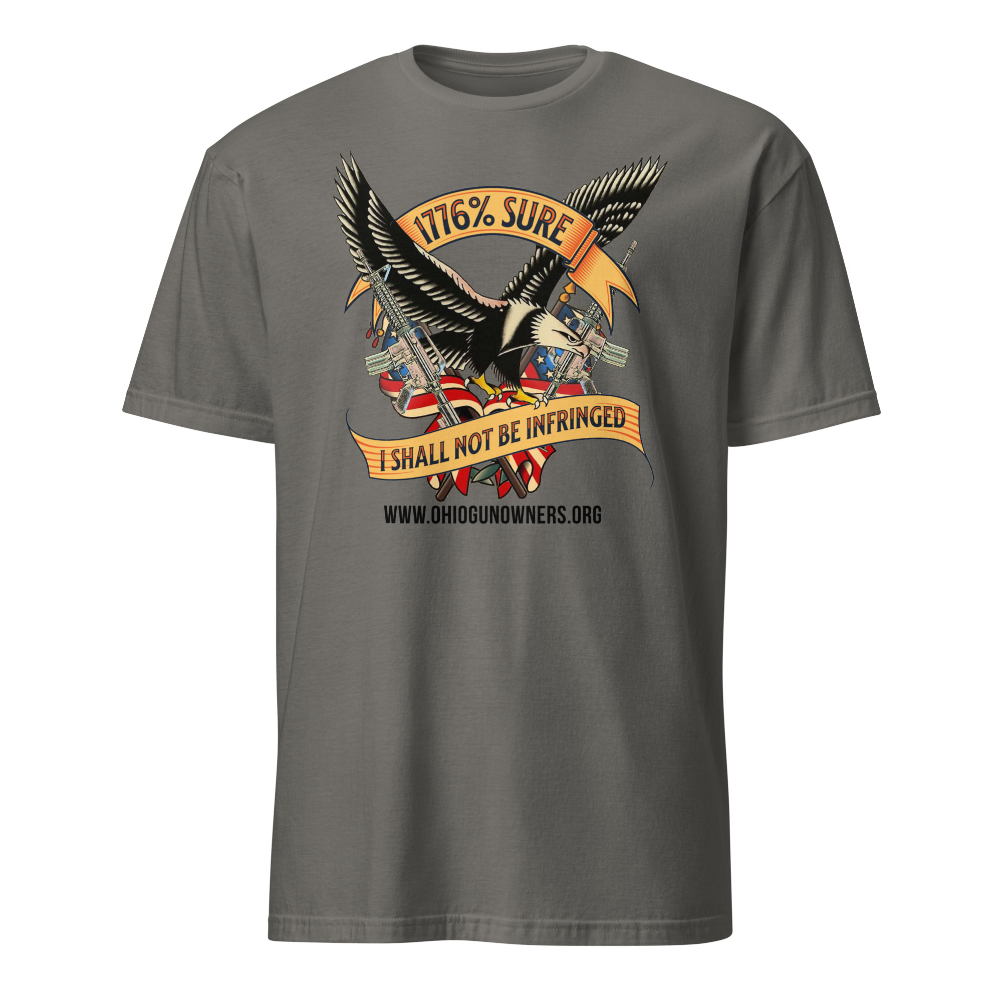 Supersoft – Short-Sleeve – Unisex – Black Text “I’m 1776% Sure” - Image 5