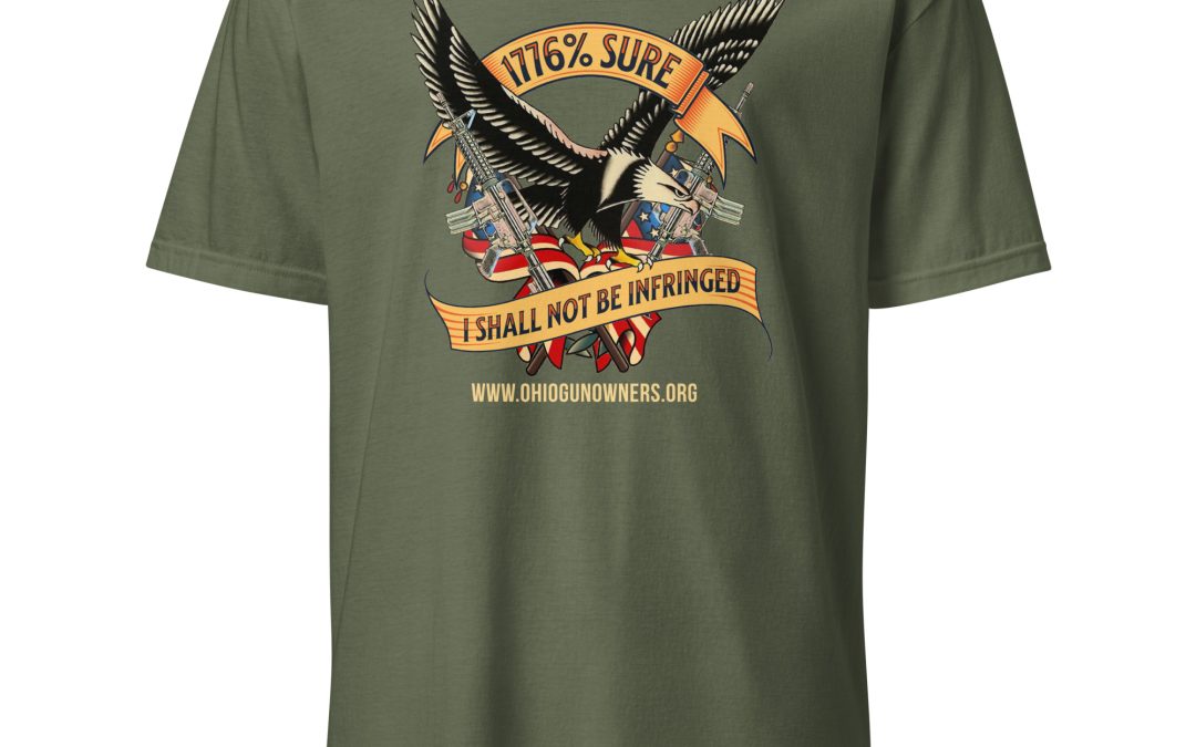 Supersoft – Short-Sleeve – Unisex – Gold Text -“I’m 1776% Sure”