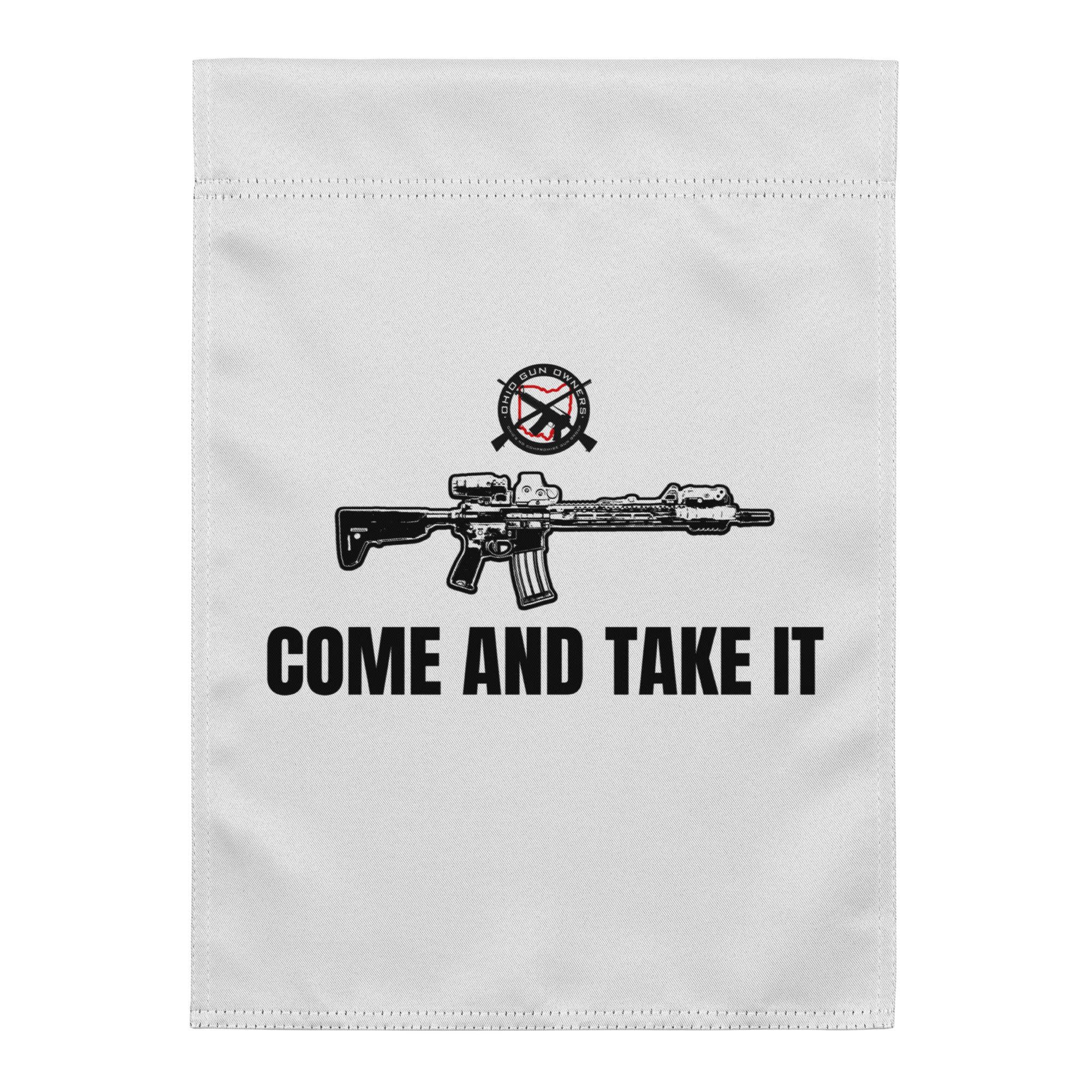 Come And Take It Garden Flag - Image 2