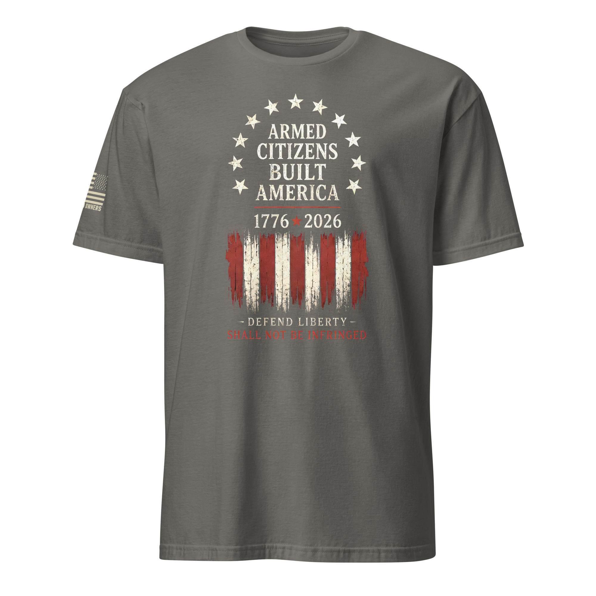 Supersoft – Short Sleeve – Unisex – “Armed Citizens Built America” - Image 13