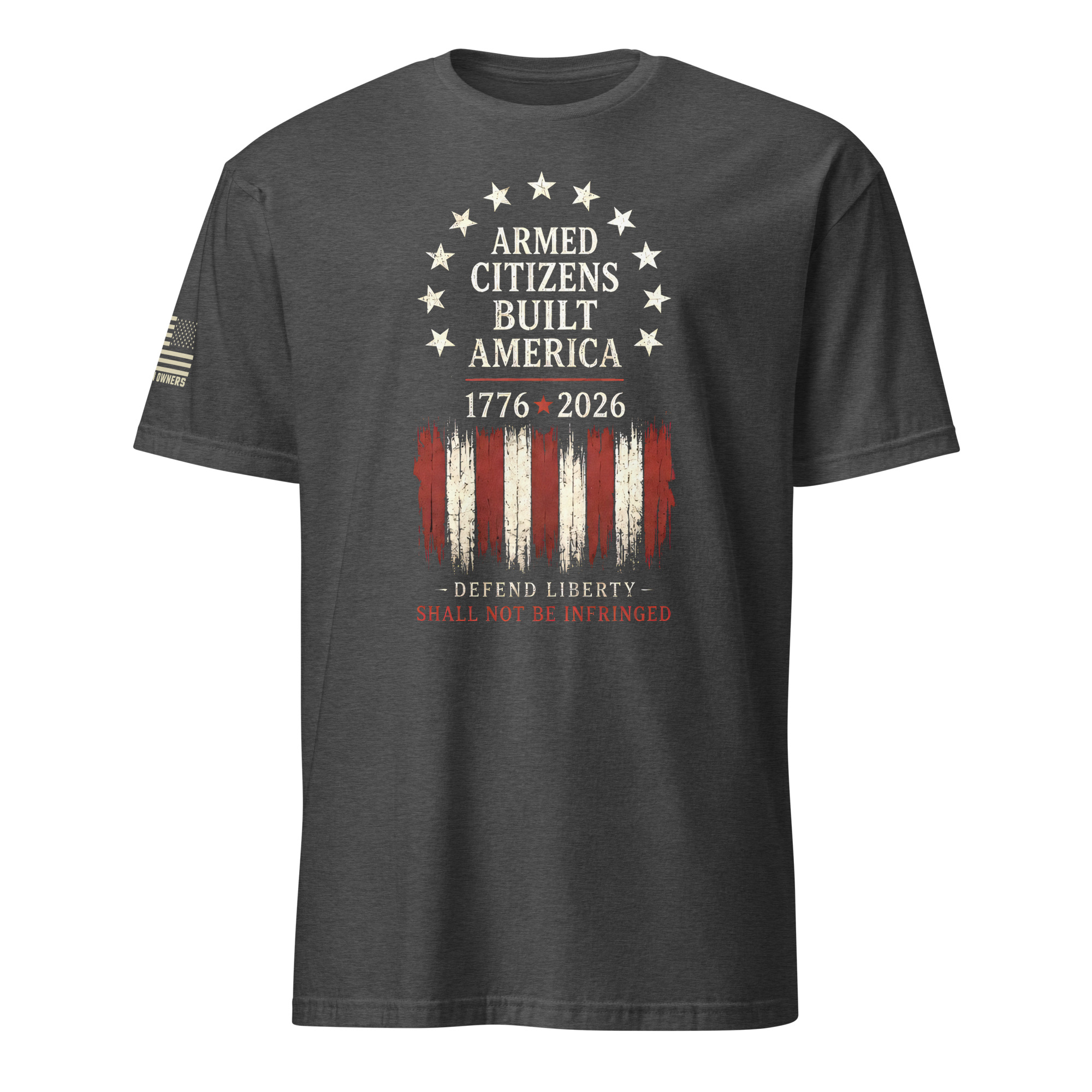 Supersoft – Short Sleeve – Unisex – “Armed Citizens Built America” - Image 5