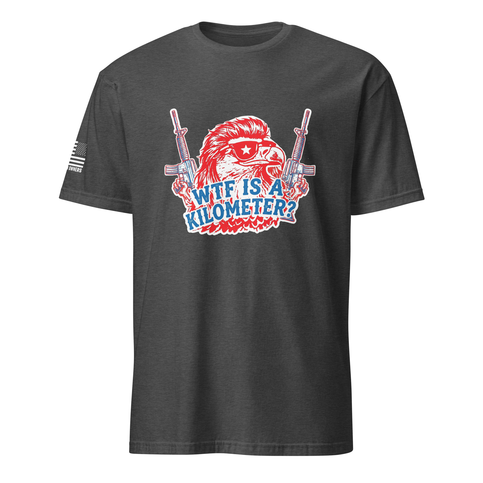 Supersoft – Short Sleeve – Unisex – "WTF Is A Kilometer” - Image 5