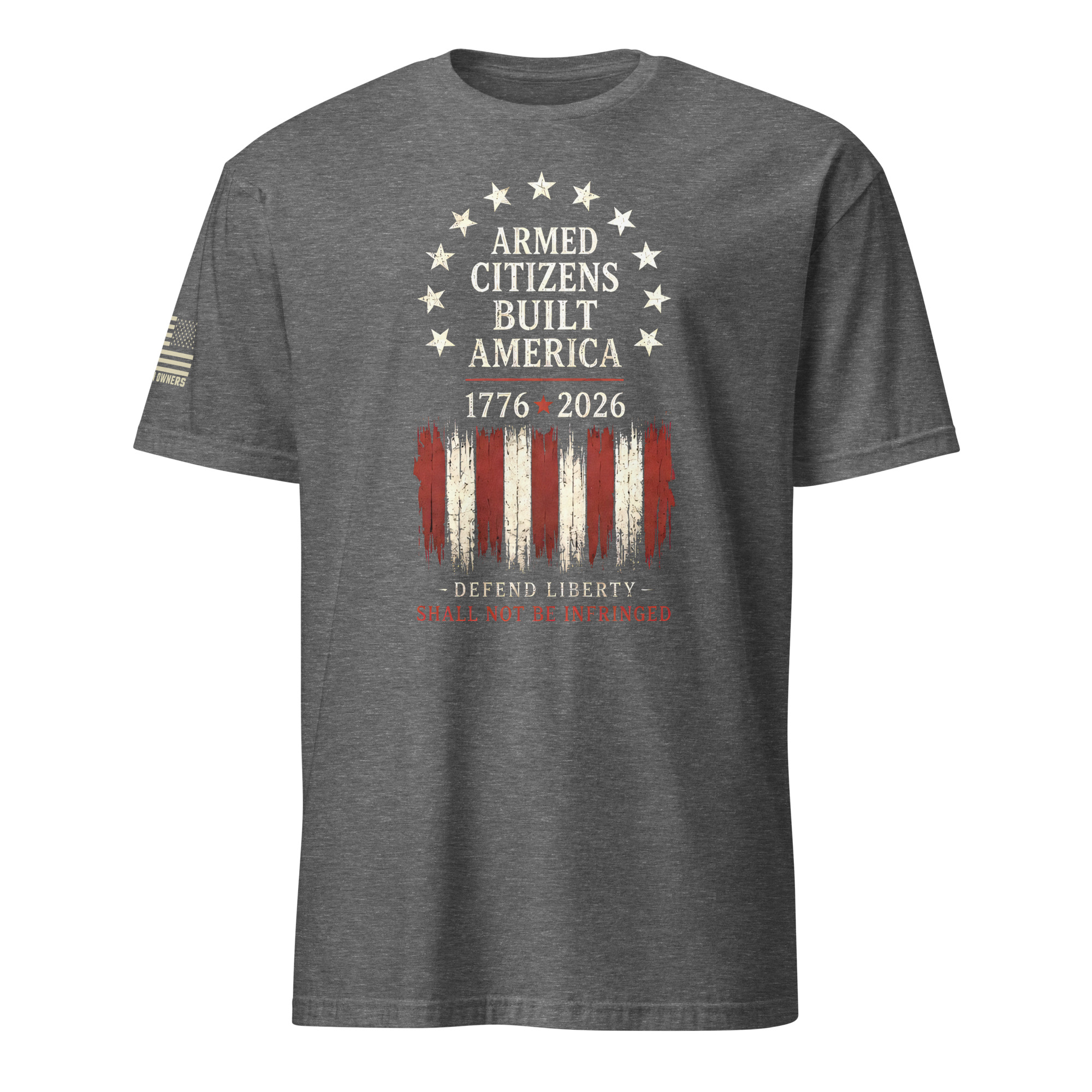 Supersoft – Short Sleeve – Unisex – “Armed Citizens Built America” - Image 7