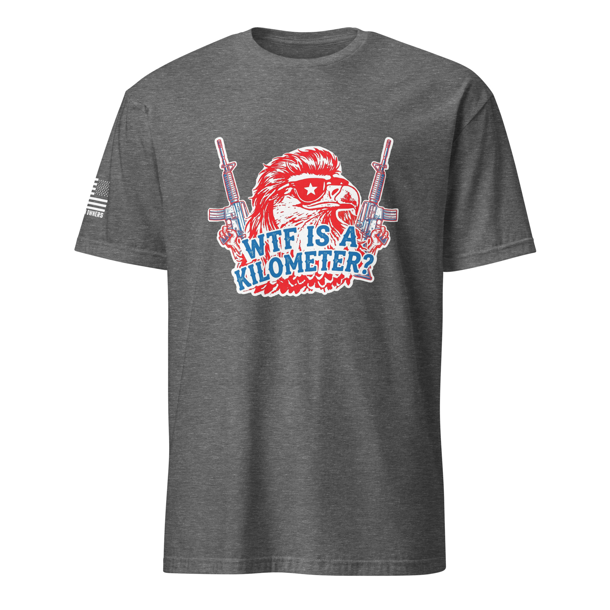 Supersoft – Short Sleeve – Unisex – "WTF Is A Kilometer” - Image 7