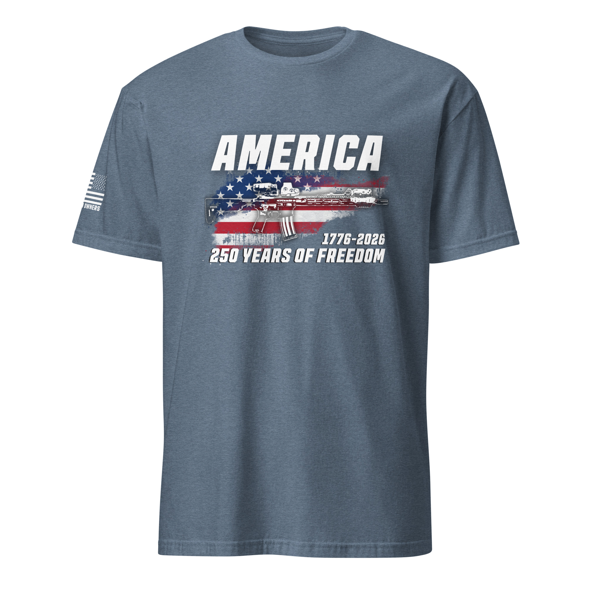 Supersoft – Short Sleeve – Unisex – "America's 250th" - Image 15