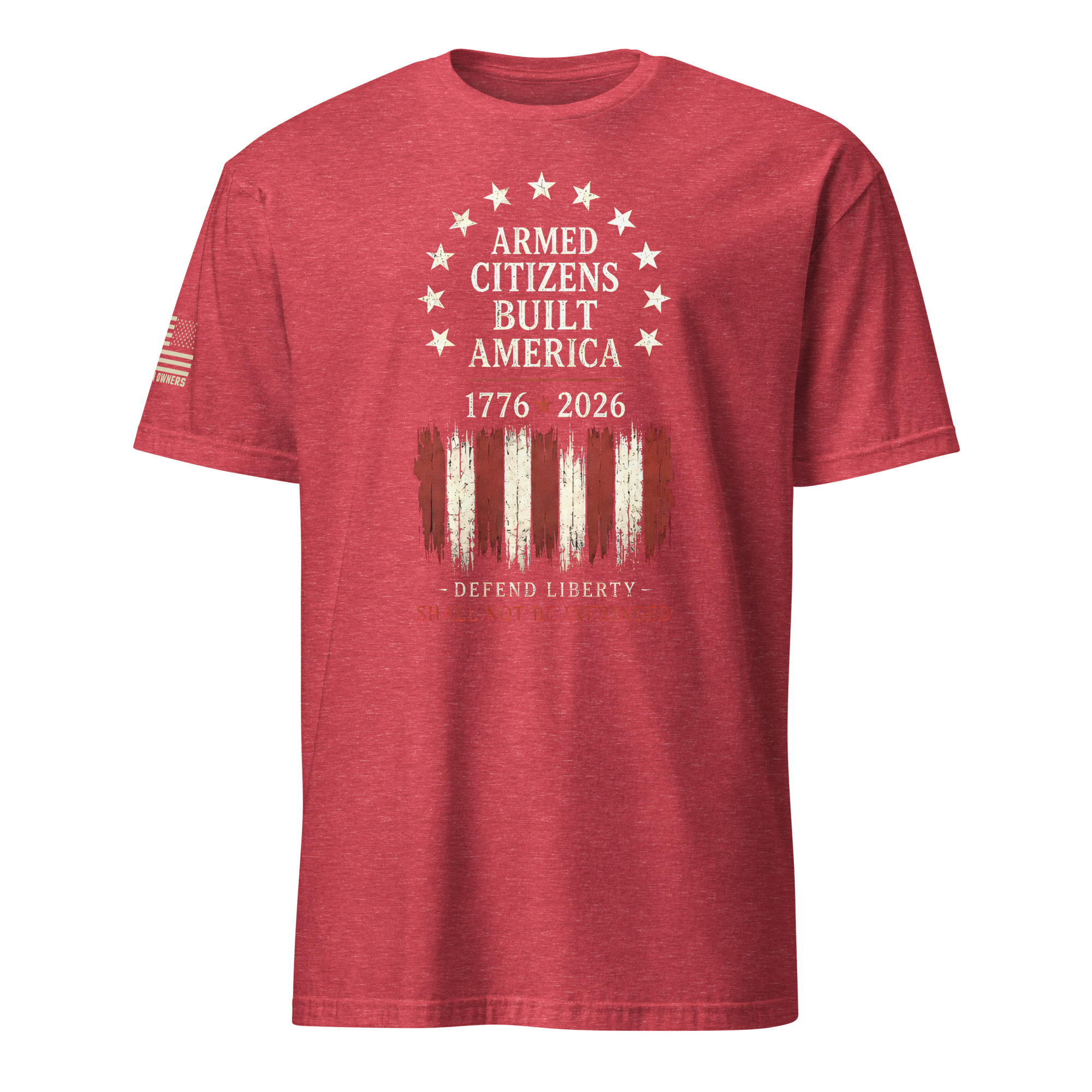 Supersoft – Short Sleeve – Unisex – “Armed Citizens Built America” - Image 11