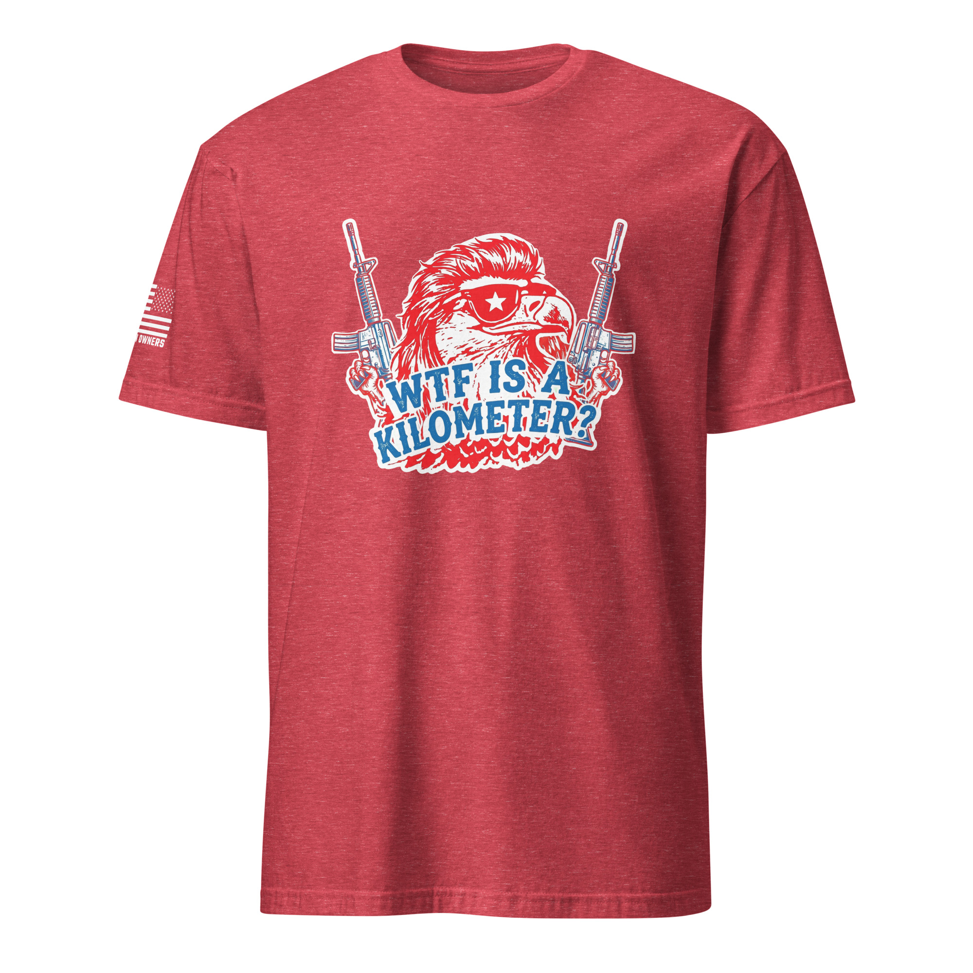 Supersoft – Short Sleeve – Unisex – "WTF Is A Kilometer” - Image 11