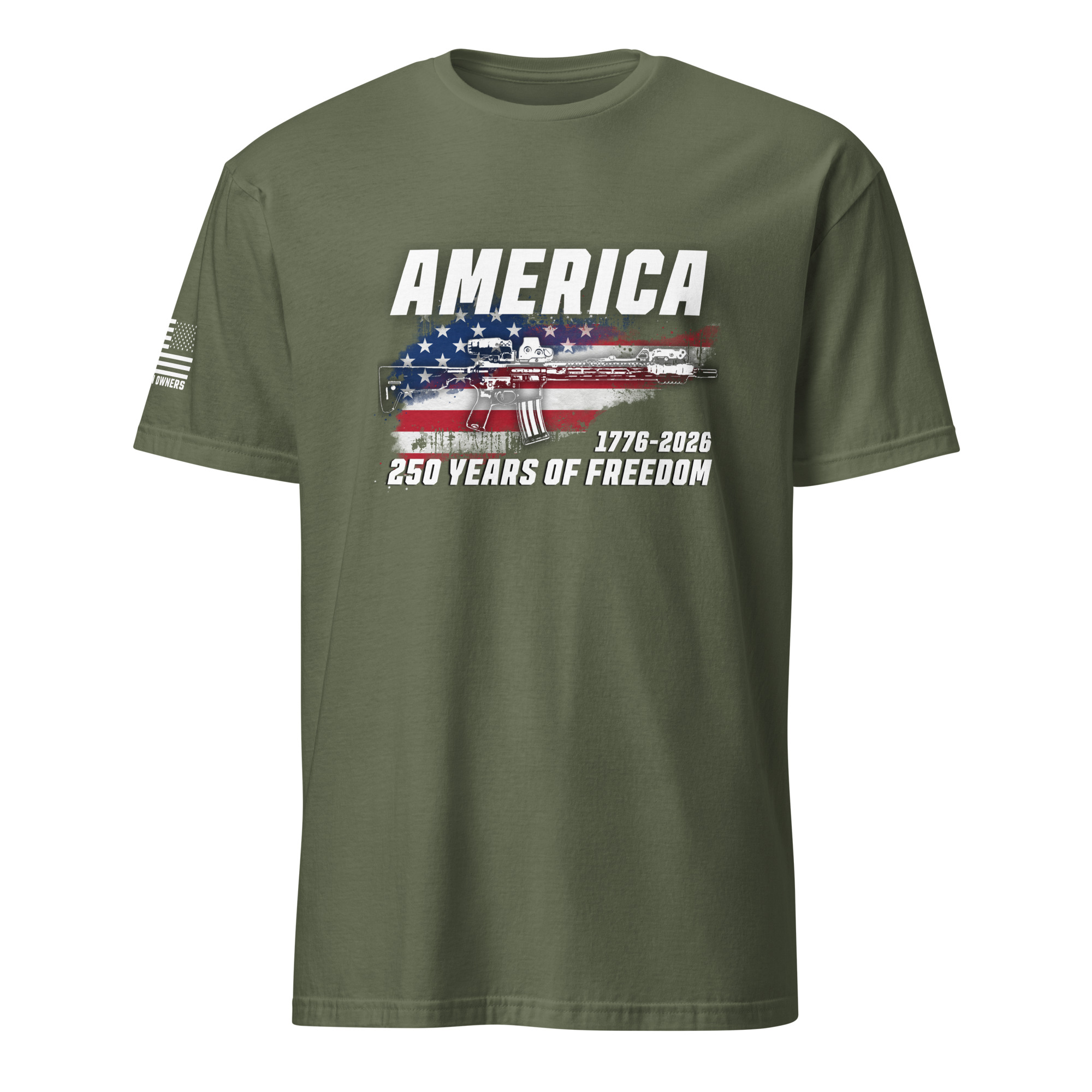 Supersoft – Short Sleeve – Unisex – "America's 250th"