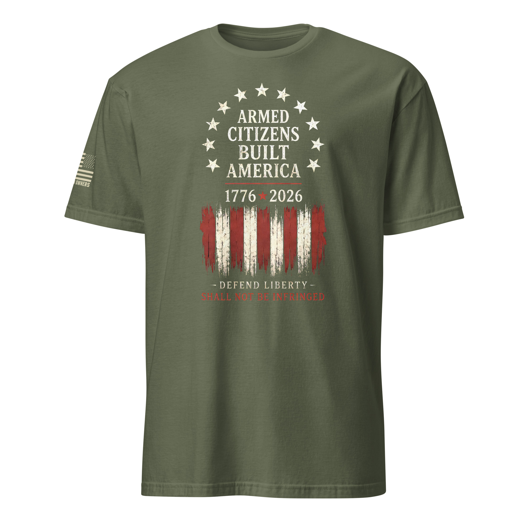 Supersoft – Short Sleeve – Unisex – “Armed Citizens Built America” - Image 9