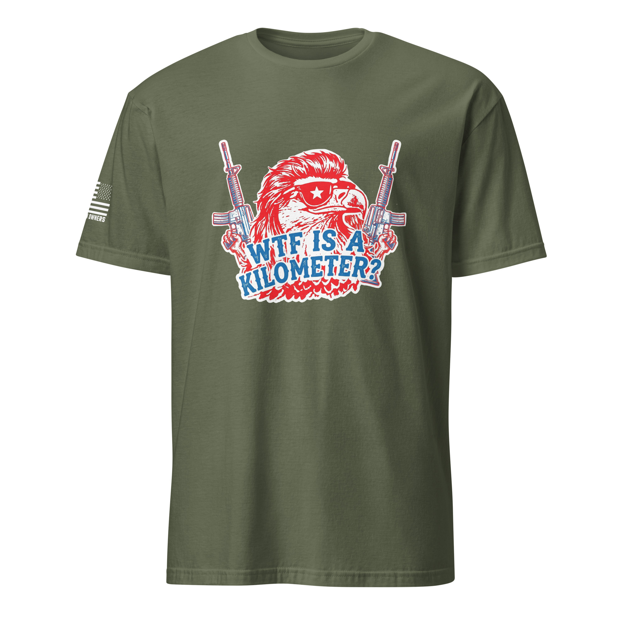 Supersoft – Short Sleeve – Unisex – "WTF Is A Kilometer” - Image 9