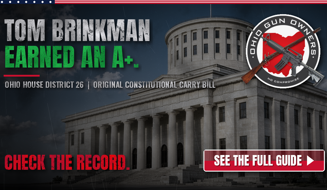 House District 26: Tom Brinkman Earned an A+
