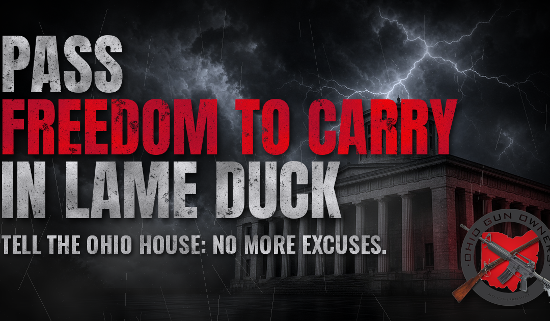 Pass Freedom to Carry in Lame Duck